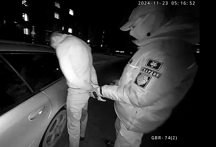 Пьяный военный полицейский пытался скрыться от ГБР